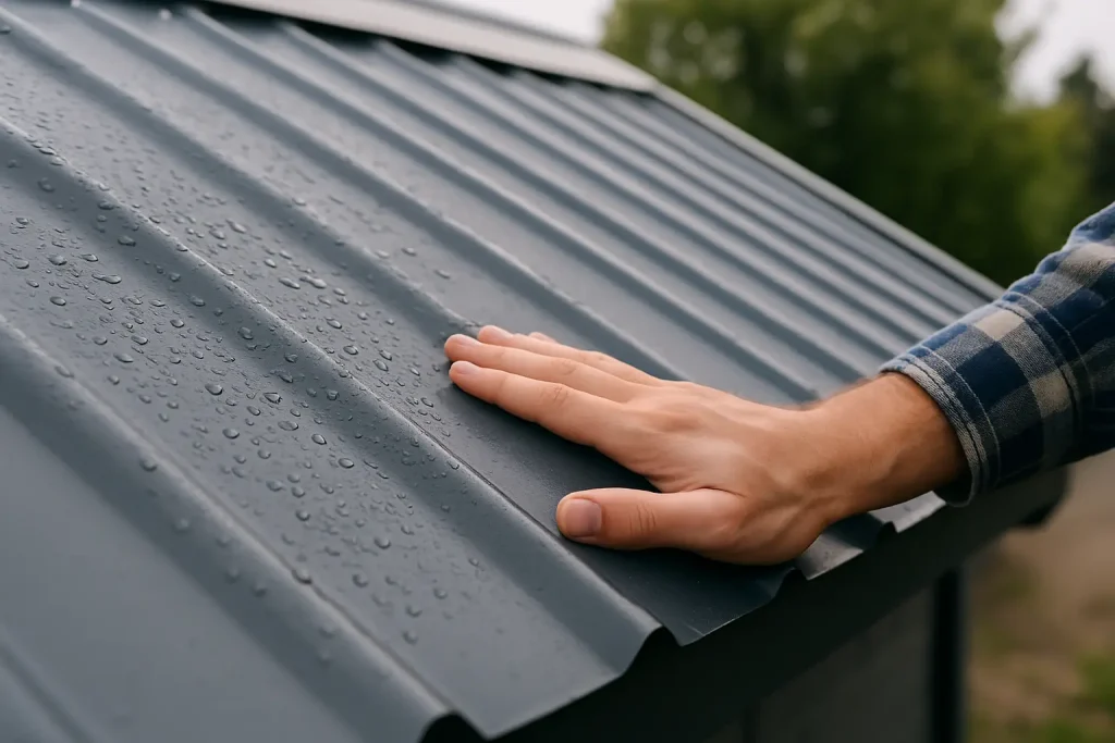 Stop Metal Roof Condensation for Good