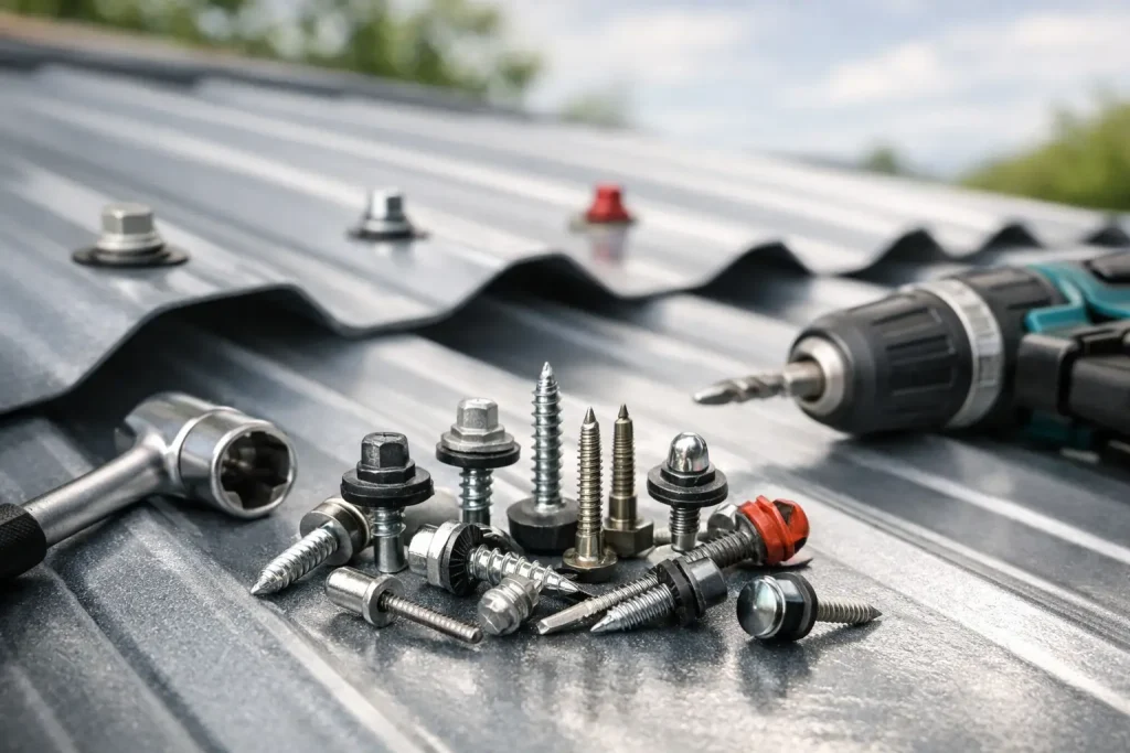 Best Fixings for Metal Roofing Sheets