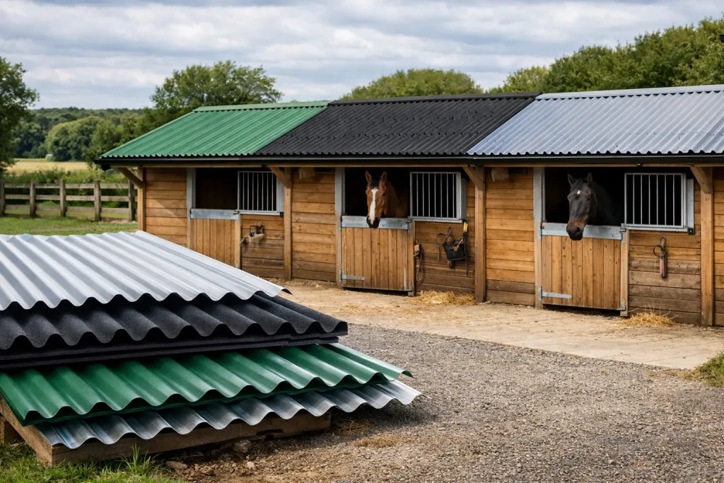 Best Roof Sheets for Stables in the UK