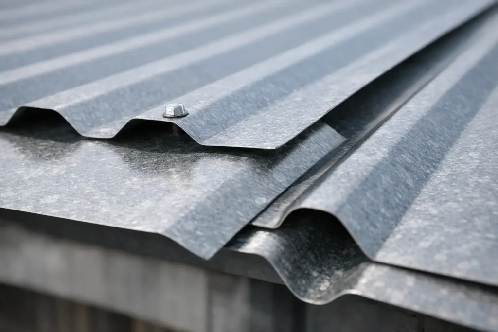 Corrugated Sheet Overlap and Side Lap