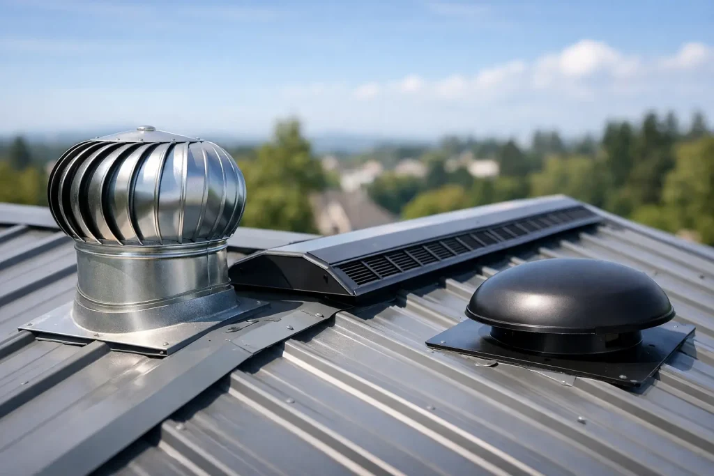 Designing Metal Roof Ventilation Properly