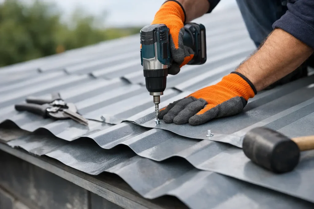 How to Install Roof Sheet End Laps