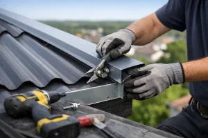 How to Install Roof Sheet Verge Flashing
