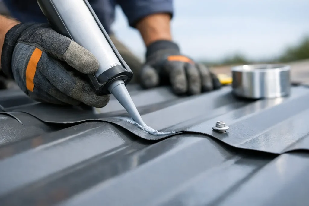 How to Seal Overlaps on Roof Sheets