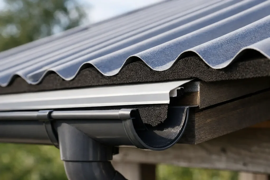 Eaves Closure Details for Corrugated Roofing