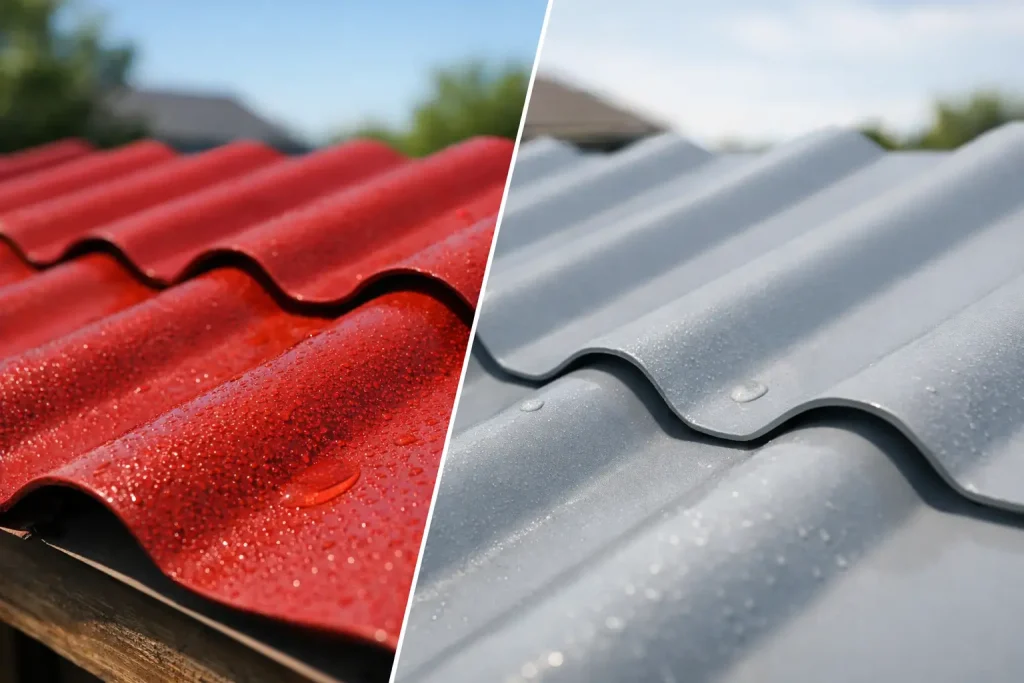 Plastisol vs Polyester Coating for Roof Sheets